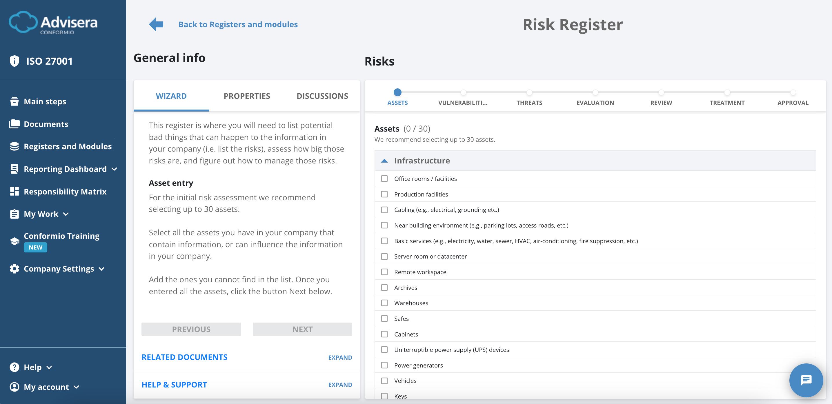 What Is Conformio? - Advisera Help Center