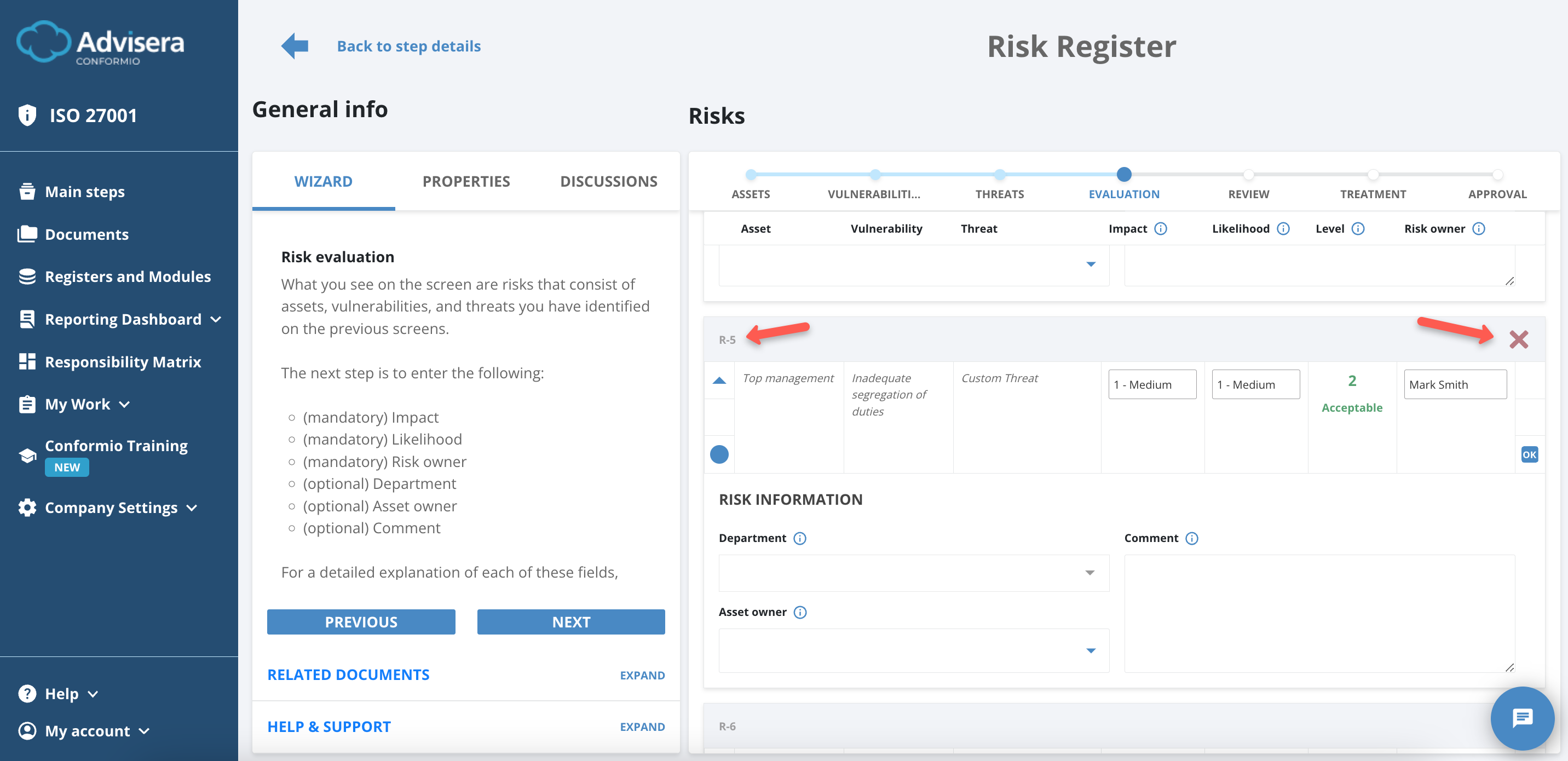 How Does Risk Register Work? How Does Risk Register Work? - Advisera Help Center