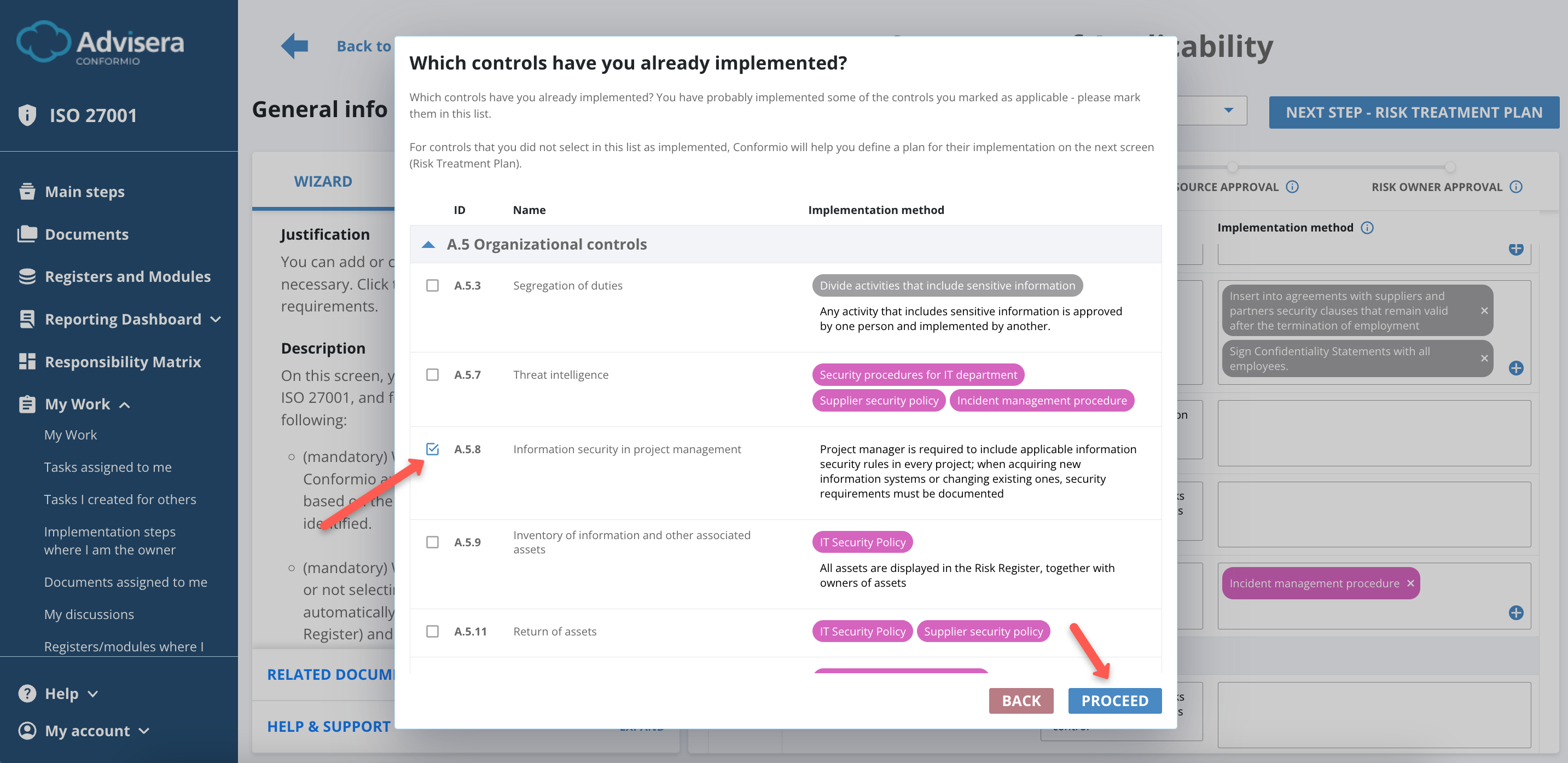 How Does Statement of Applicability Work? - Advisera Help Center