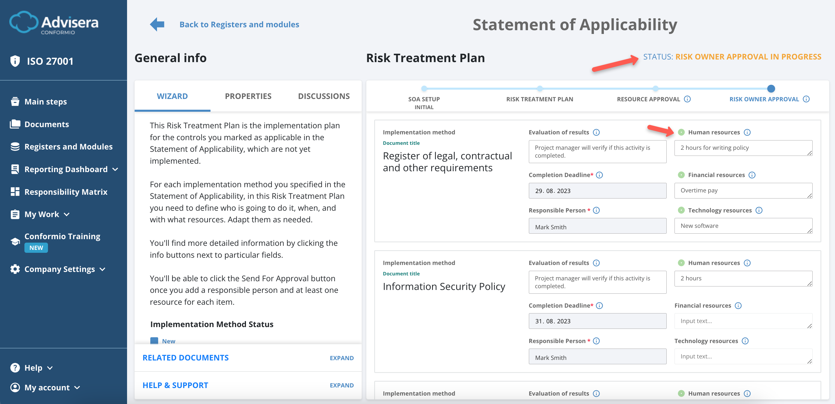 How Does Statement of Applicability Work? - Advisera Help Center