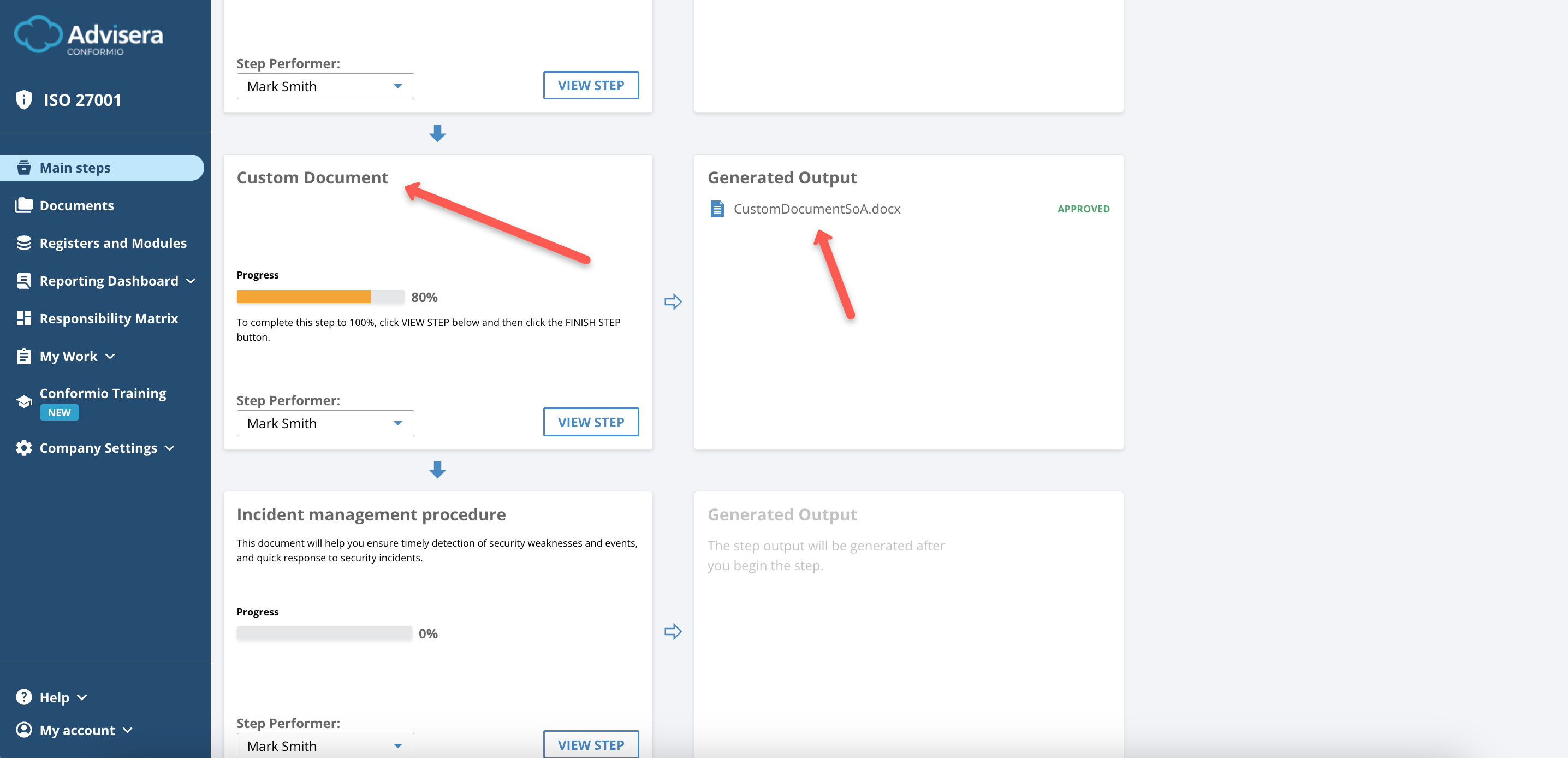 Uploaded Documents - Advisera Help Center