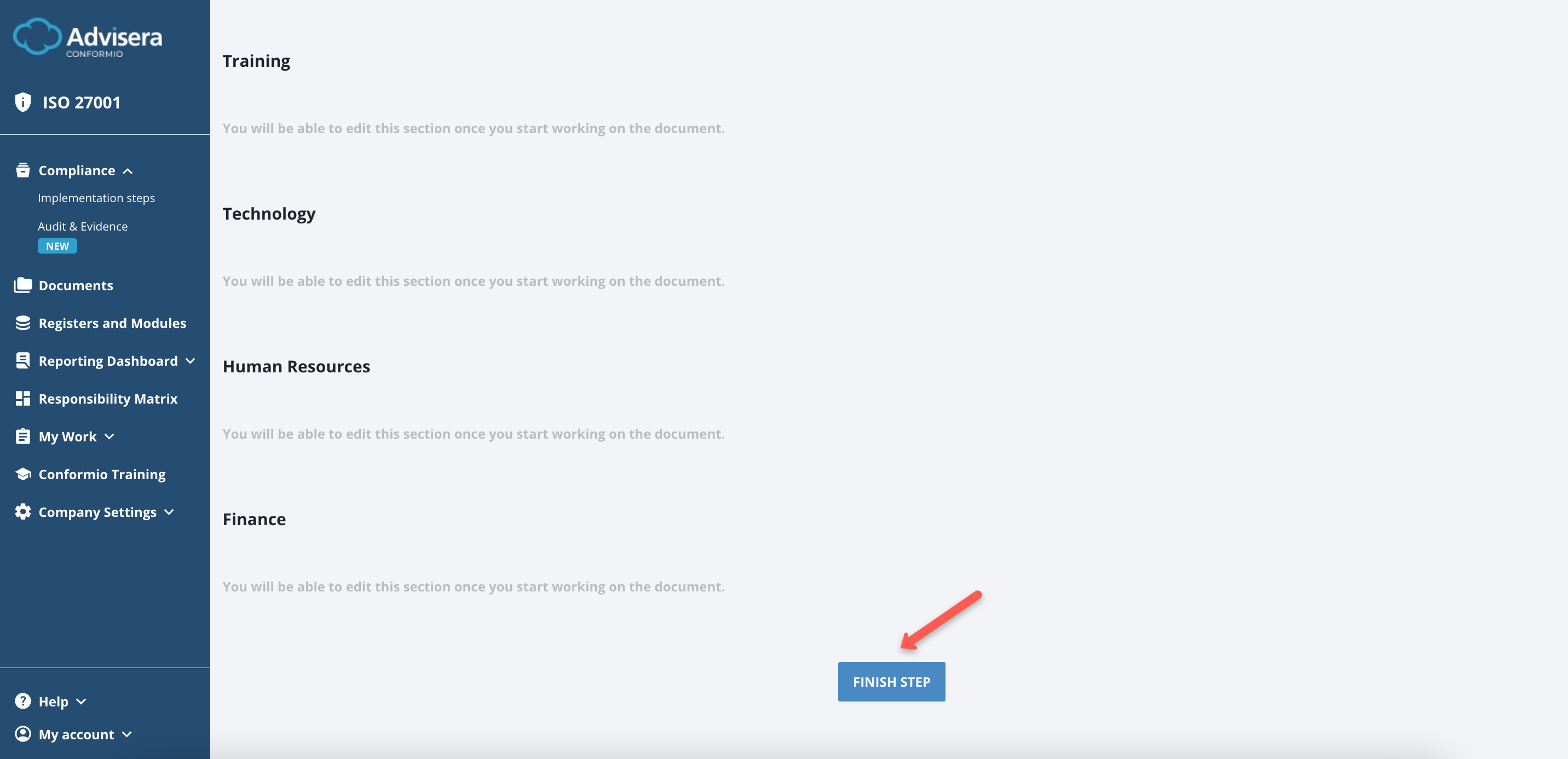 Training Module - Advisera Help Center