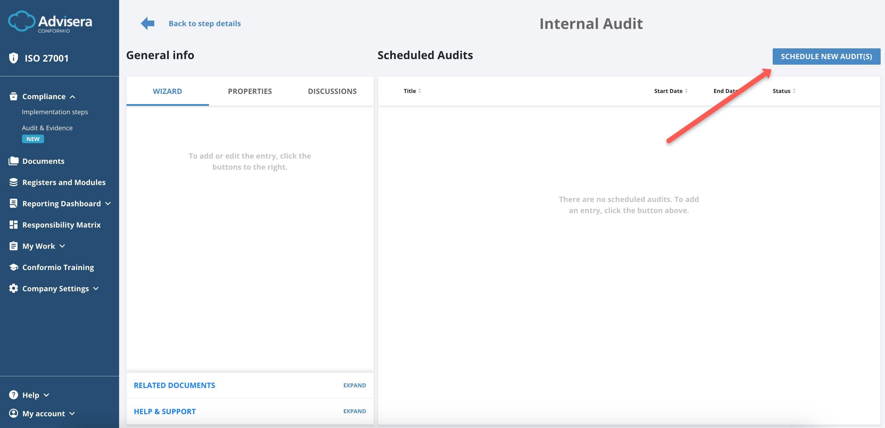 Internal Audit - Advisera Help Center