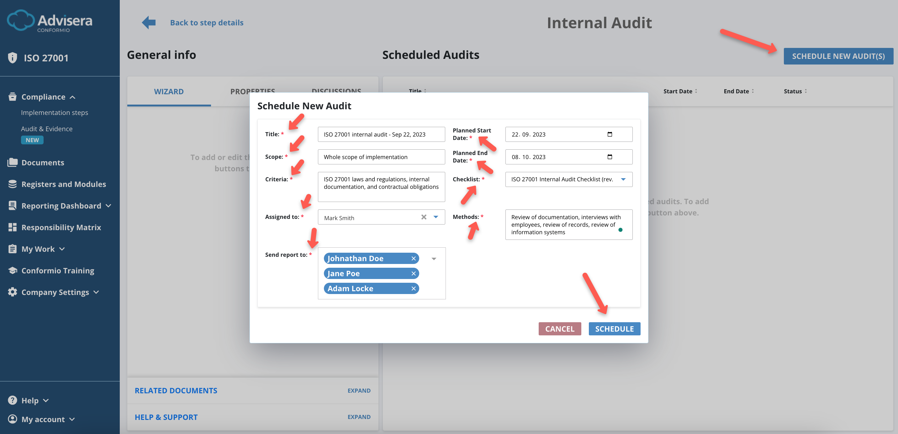 Internal Audit - Advisera Help Center