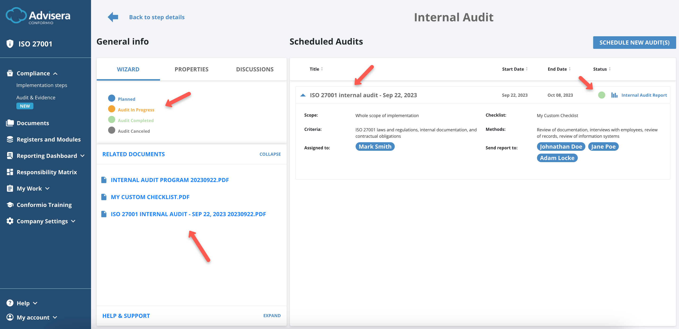 Internal Audit - Advisera Help Center