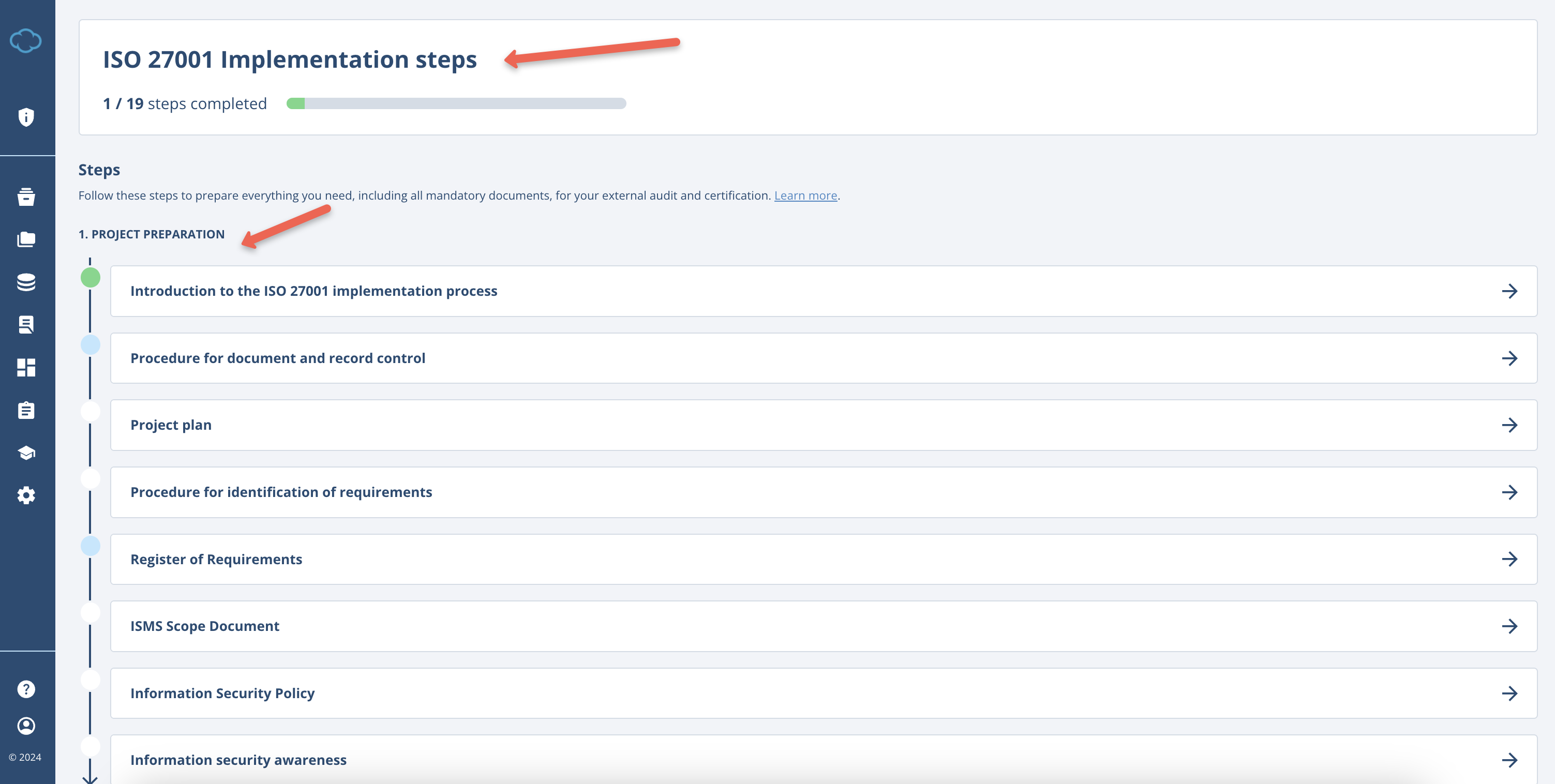 How to Use Conformio? - Advisera Help Center
