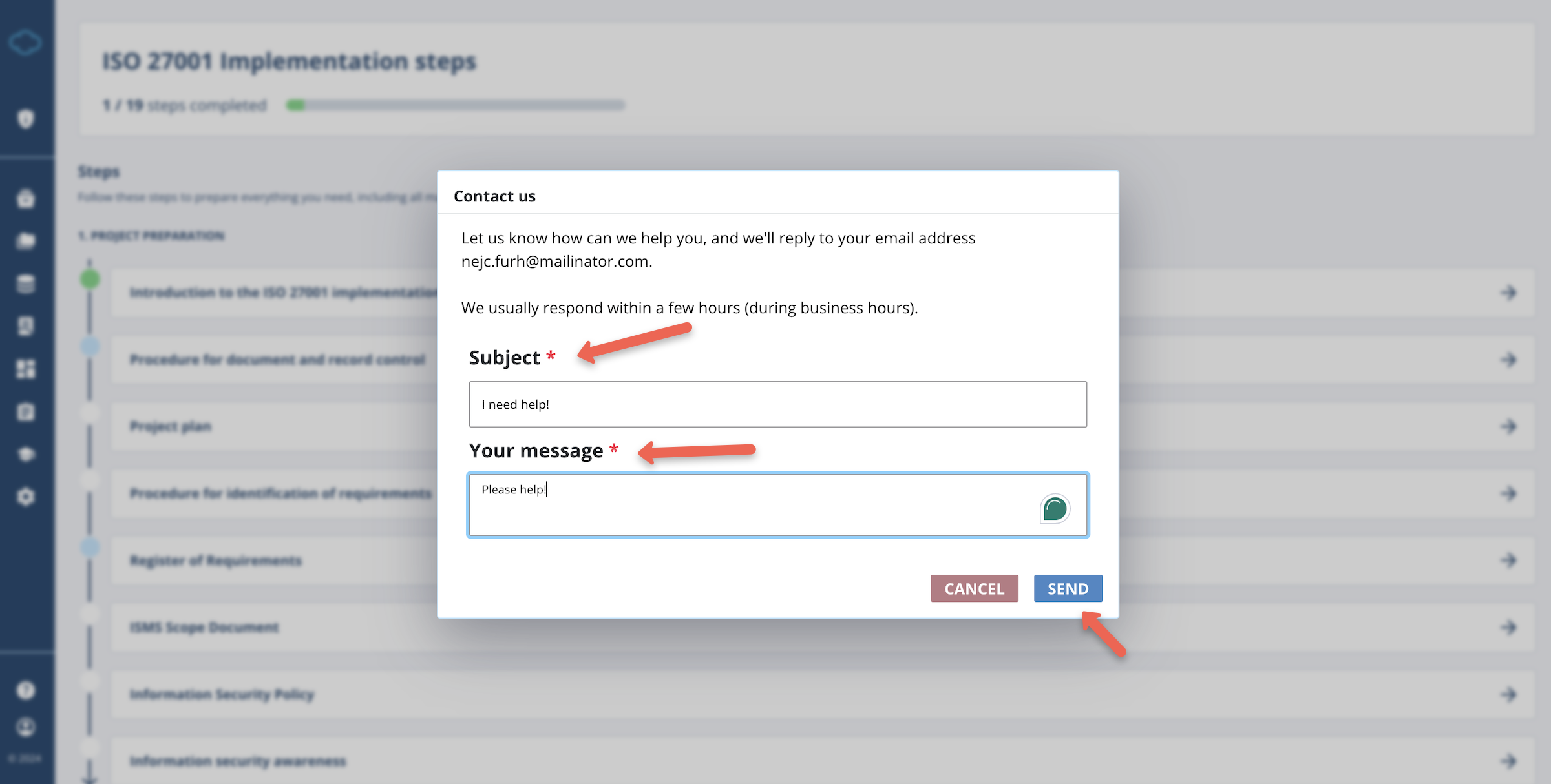 Conformio Support - Advisera Help Center