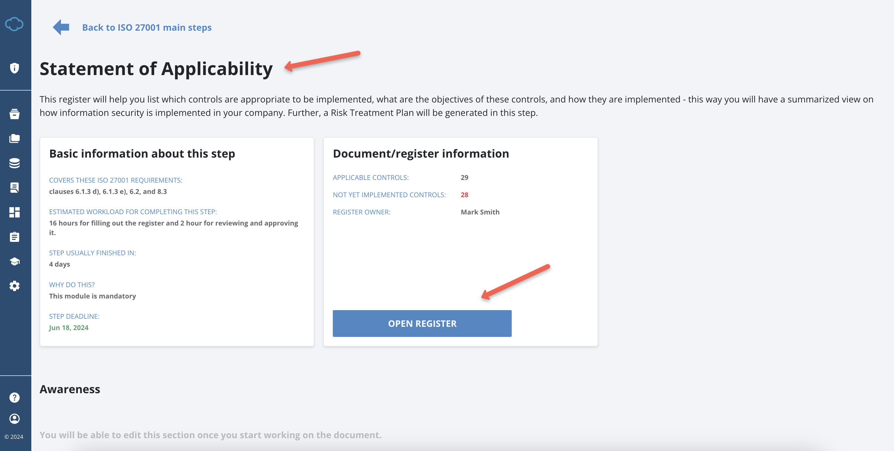 How Does Statement of Applicability Work? - Advisera Help Center