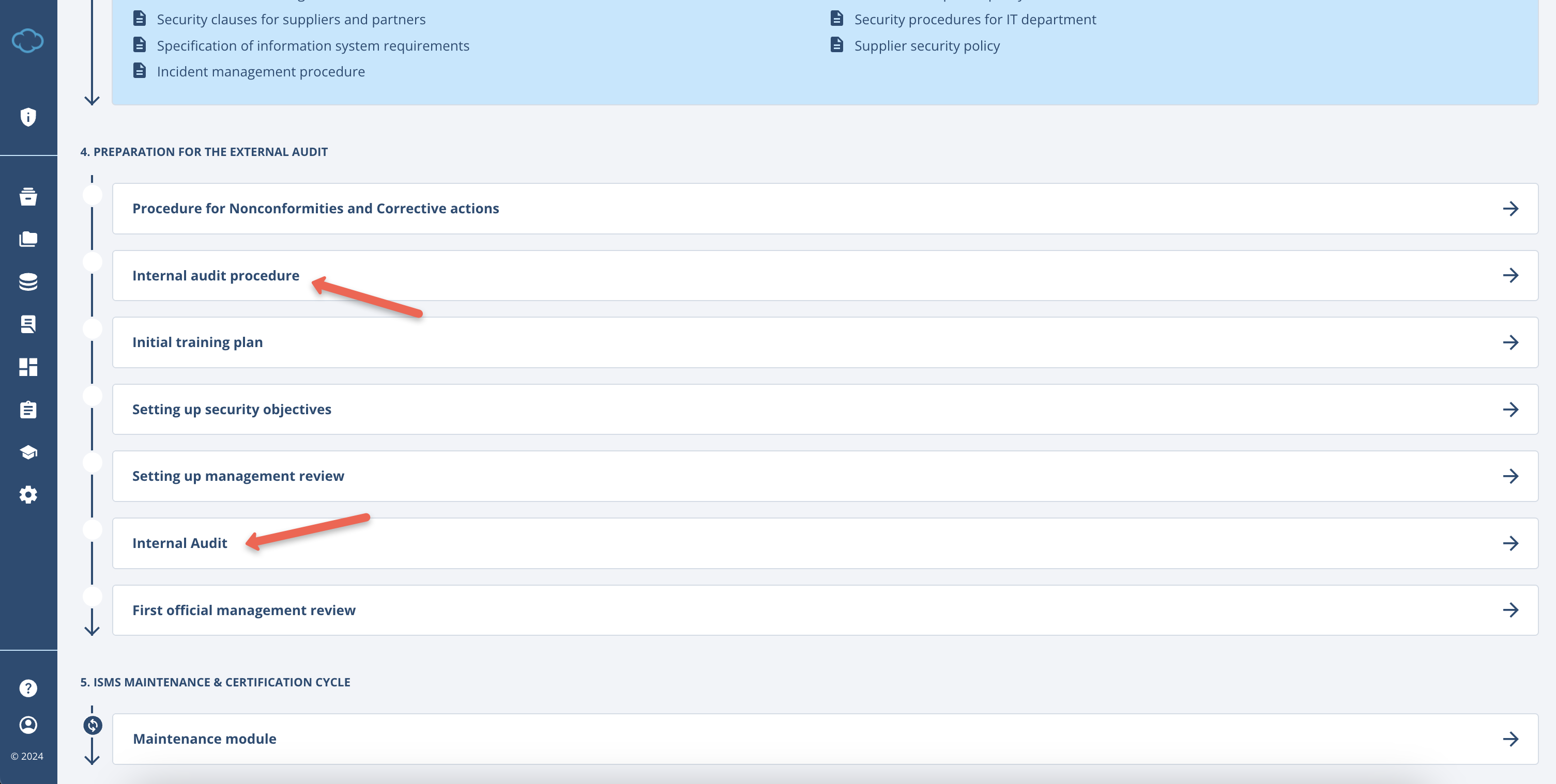 Internal Audit - Advisera Help Center
