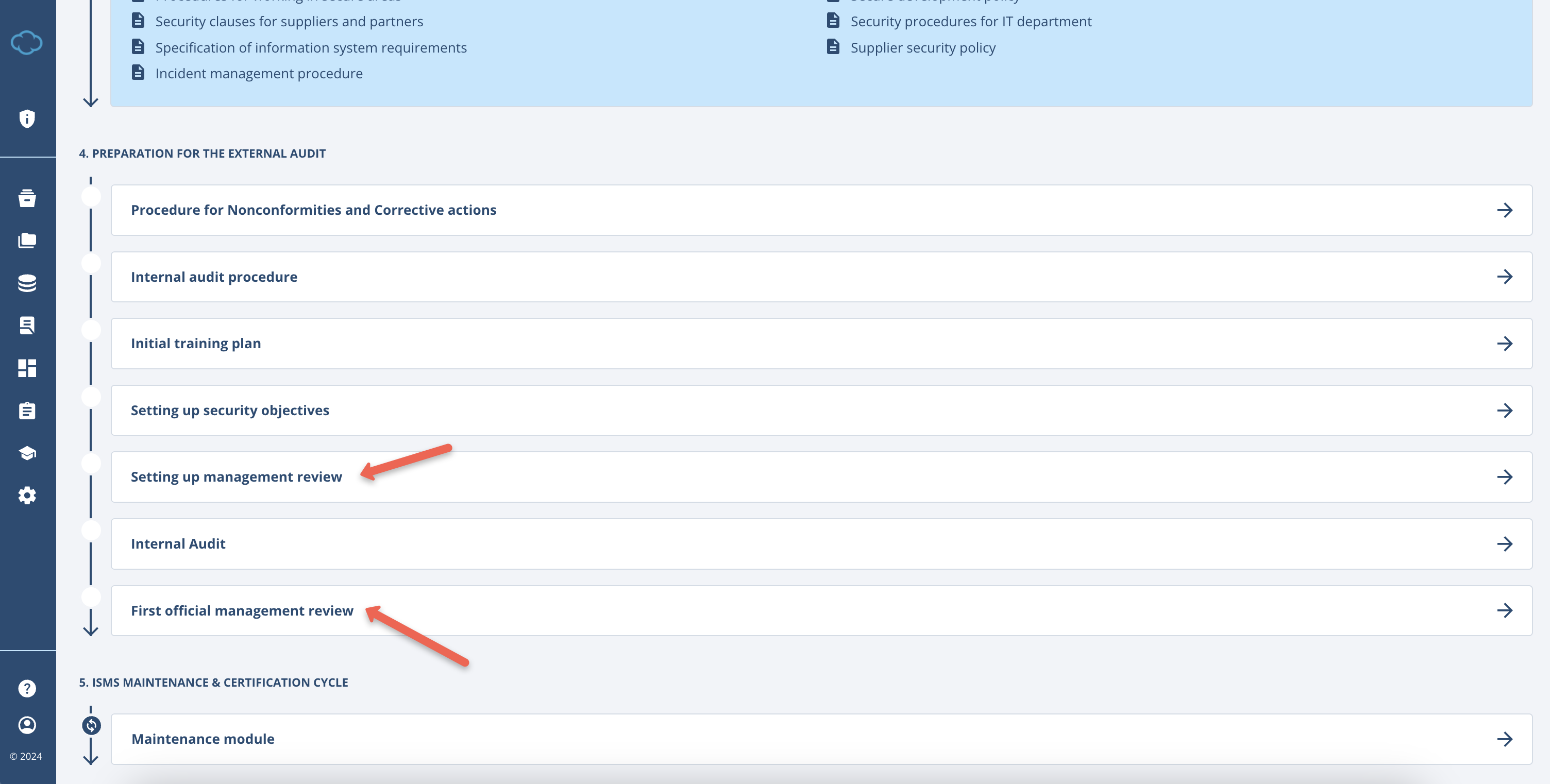 Management Review - Advisera Help Center