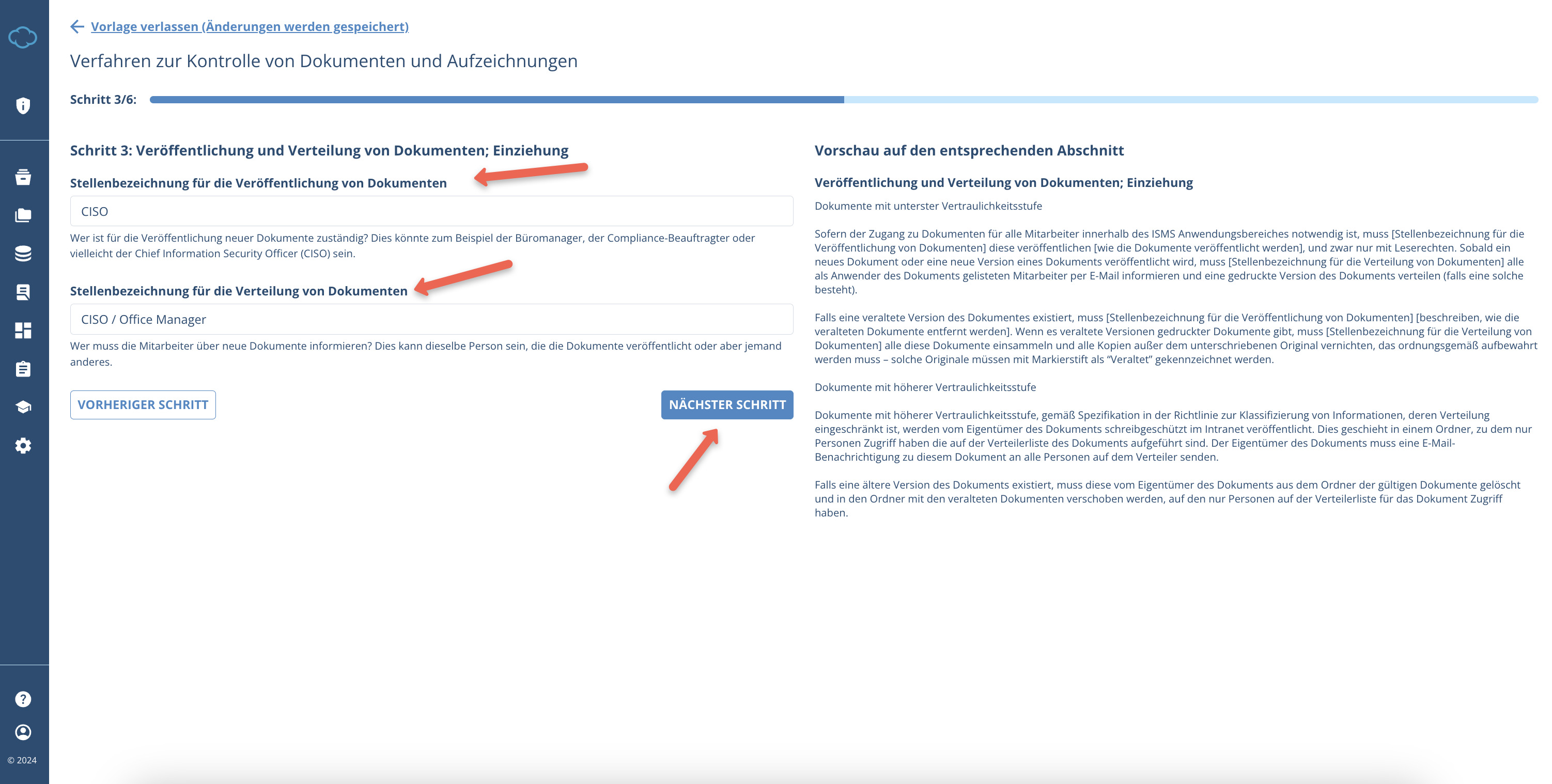 Working with Documents in Conformio - Advisera Help Center