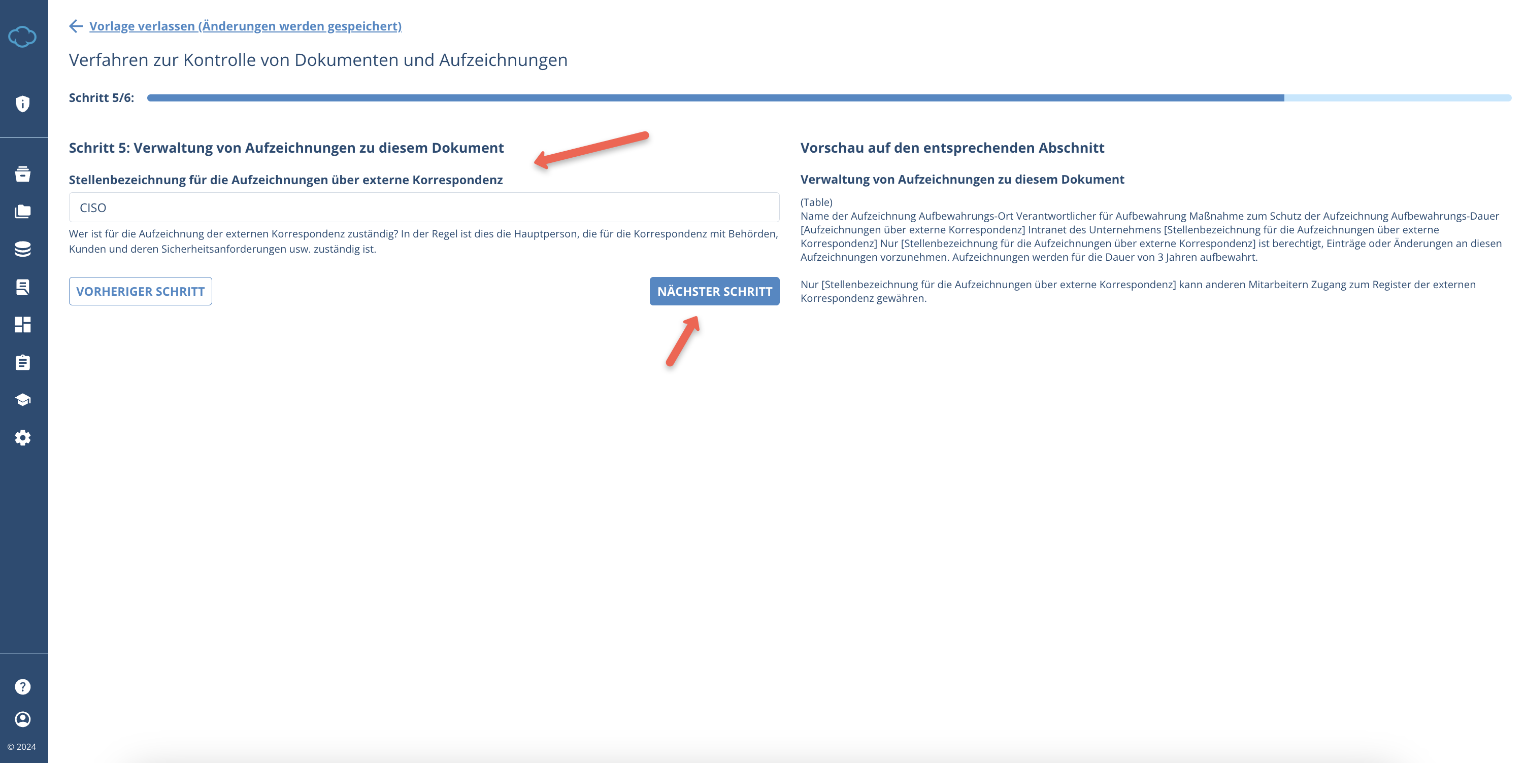 Working with Documents in Conformio - Advisera Help Center