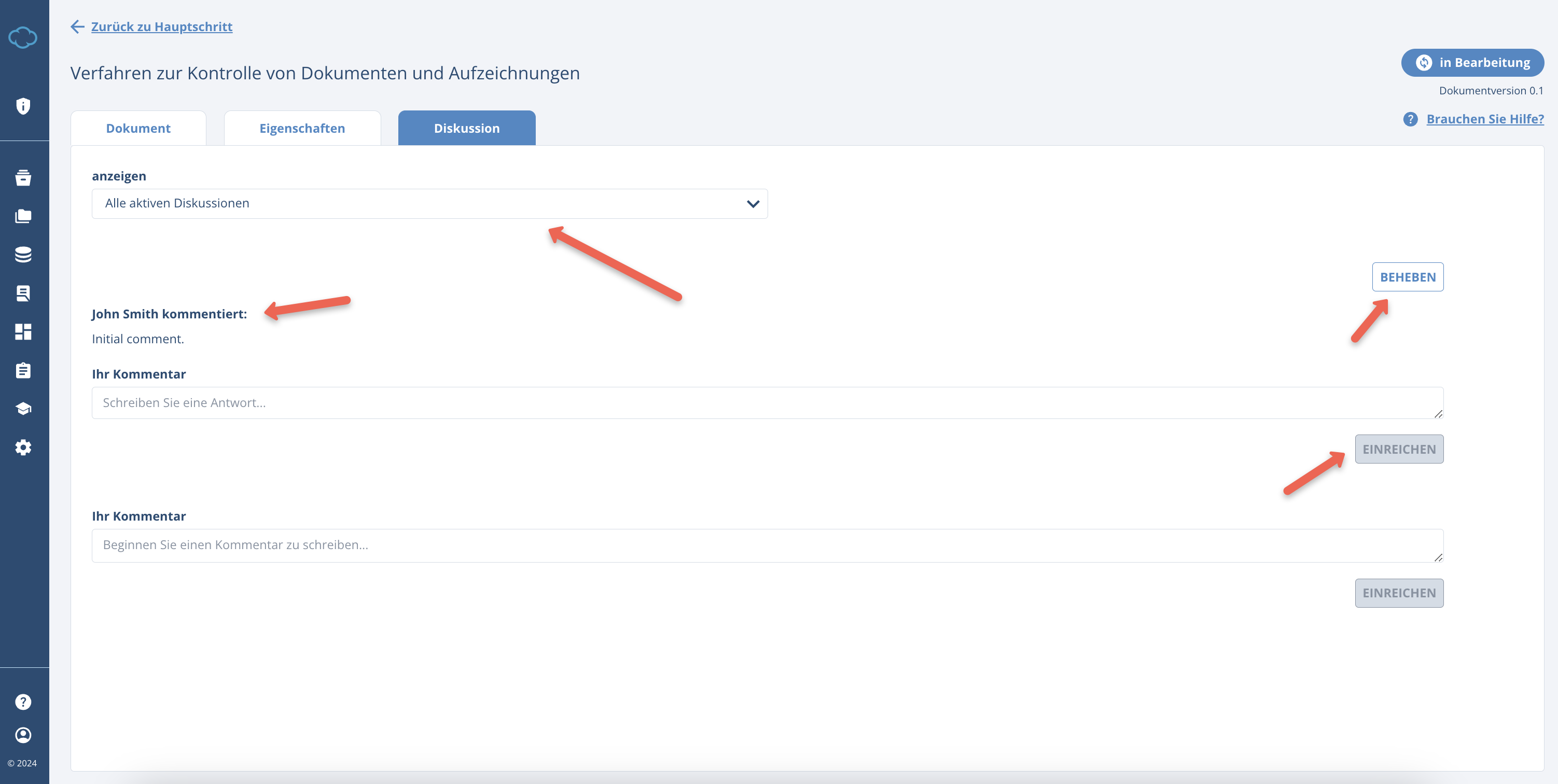Working with Documents in Conformio - Advisera Help Center