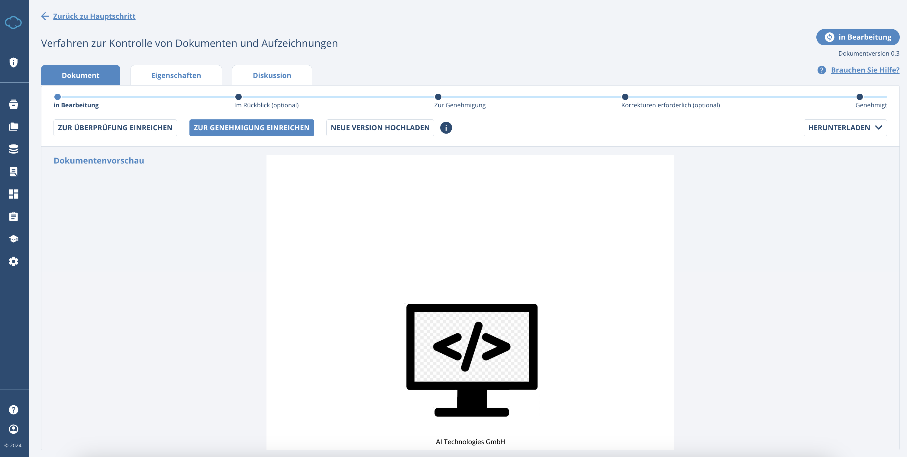Working with Documents in Conformio - Advisera Help Center