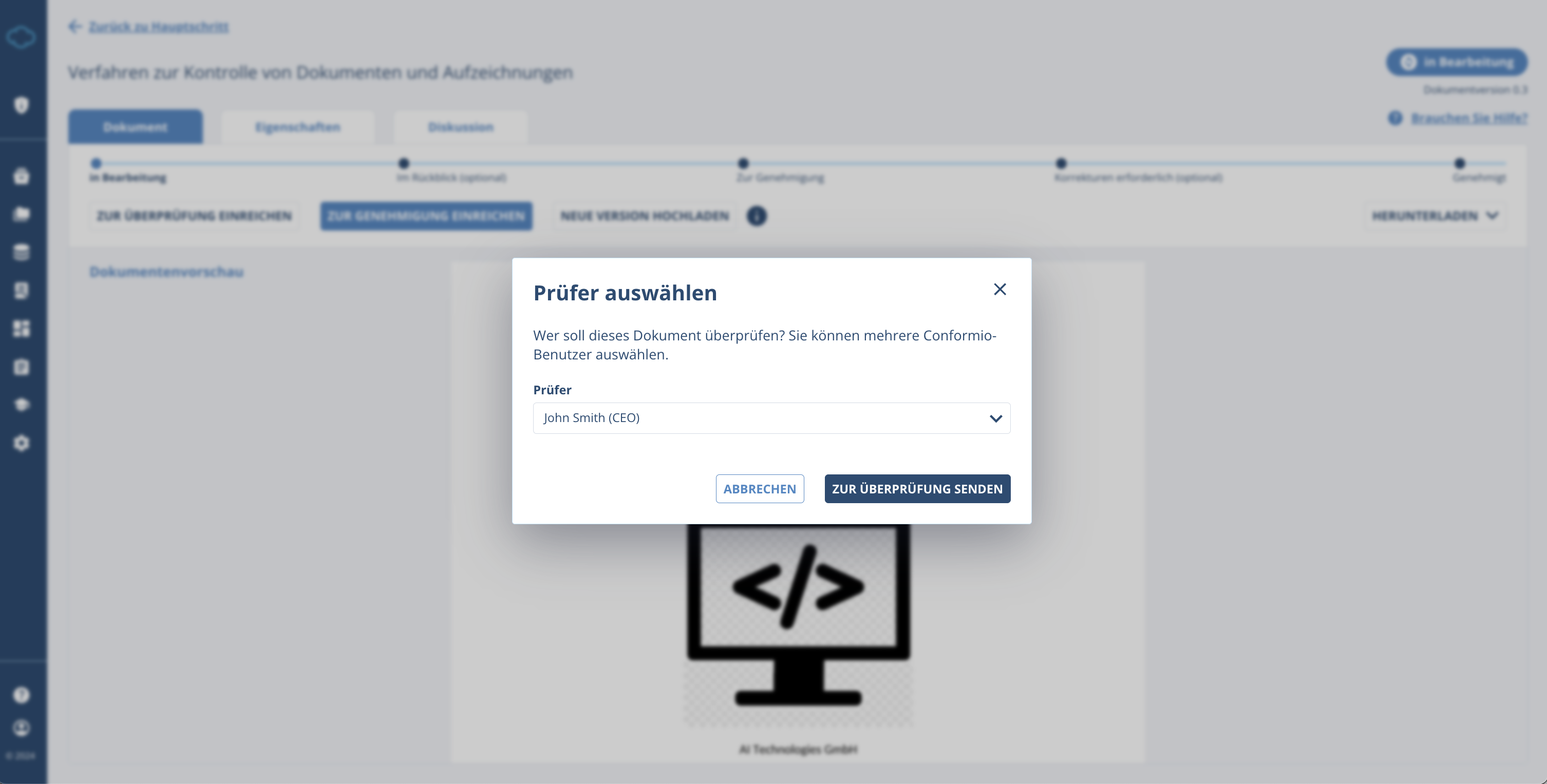 Working with Documents in Conformio - Advisera Help Center