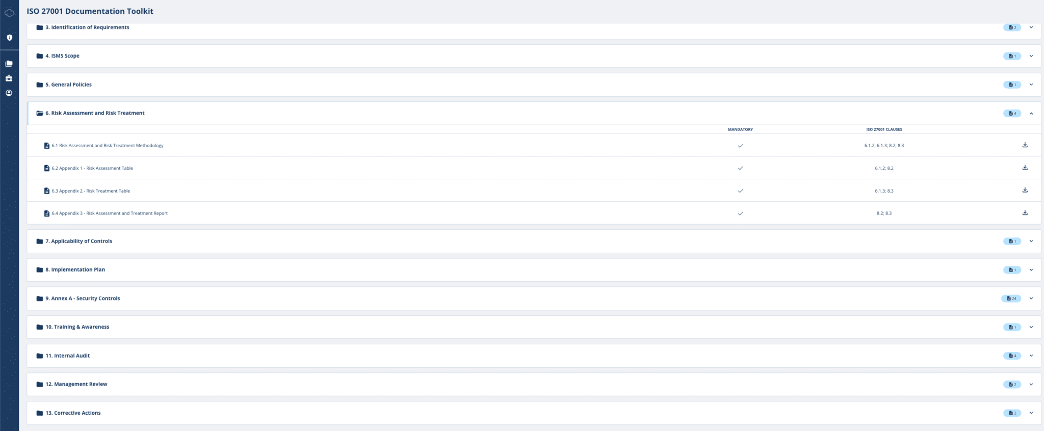 How to use AI-Powered Toolkits for ISO 27001 - Advisera Help Center