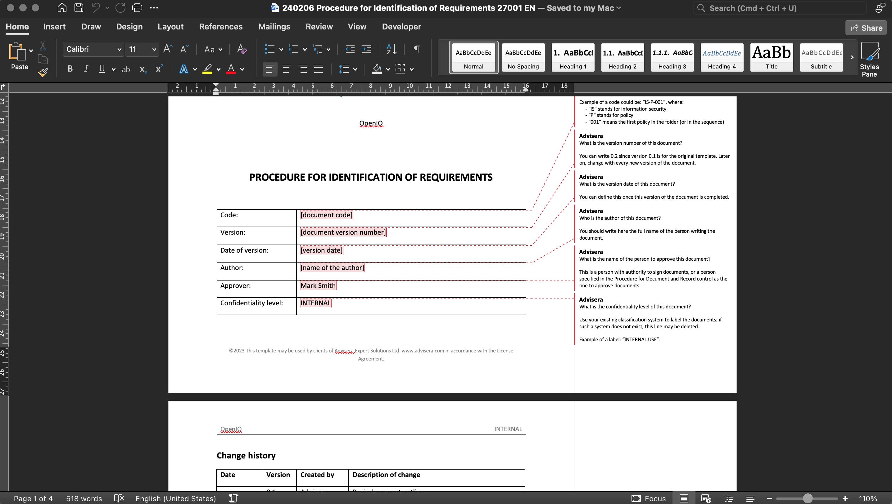 How to implement ISO 27001 using the AI-Powered Toolkit - Advisera Help Center