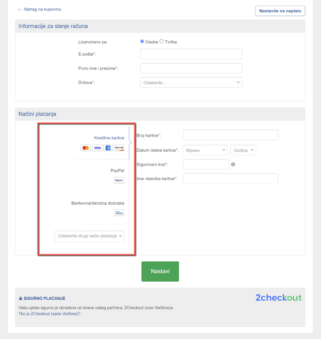 Često postavljana pitanja o plaćanju Često postavljana pitanja o plaćanju - Centar za pomoć Advisera