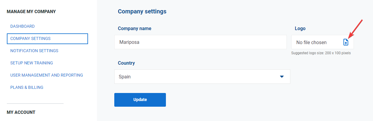 Company settings Company settings - Advisera Help Center