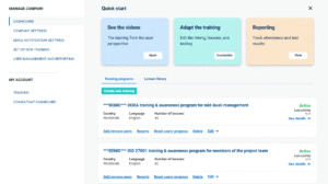 Manage Client Accounts - Advisera Help Center
