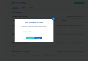 Manage Licenses - Advisera Help Center