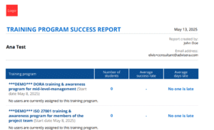 Manage Account Preferences - Advisera Help Center