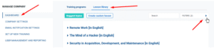 How to display lessons in other languages? How to display lessons in other languages? - Advisera Help Center