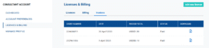 Manage Billing & Invoices - Advisera Help Center