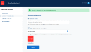 Manage Account Preferences - Advisera Help Center