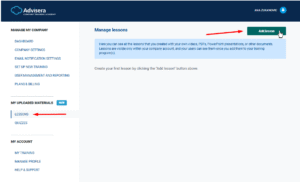 How to upload videos How to upload videos - Advisera Help Center