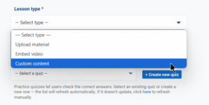Upload your own materials and create custom lessons - Advisera Help Center