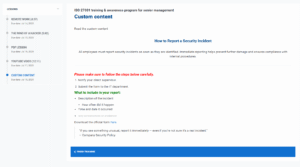 Upload your own materials and create custom lessons - Advisera Help Center