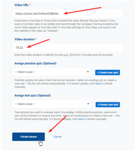 How to upload videos How to upload videos - Advisera Help Center