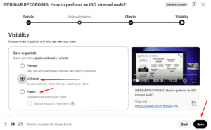 How to upload videos How to upload videos - Advisera Help Center