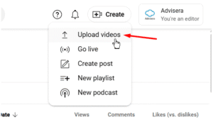 How to upload videos How to upload videos - Advisera Help Center