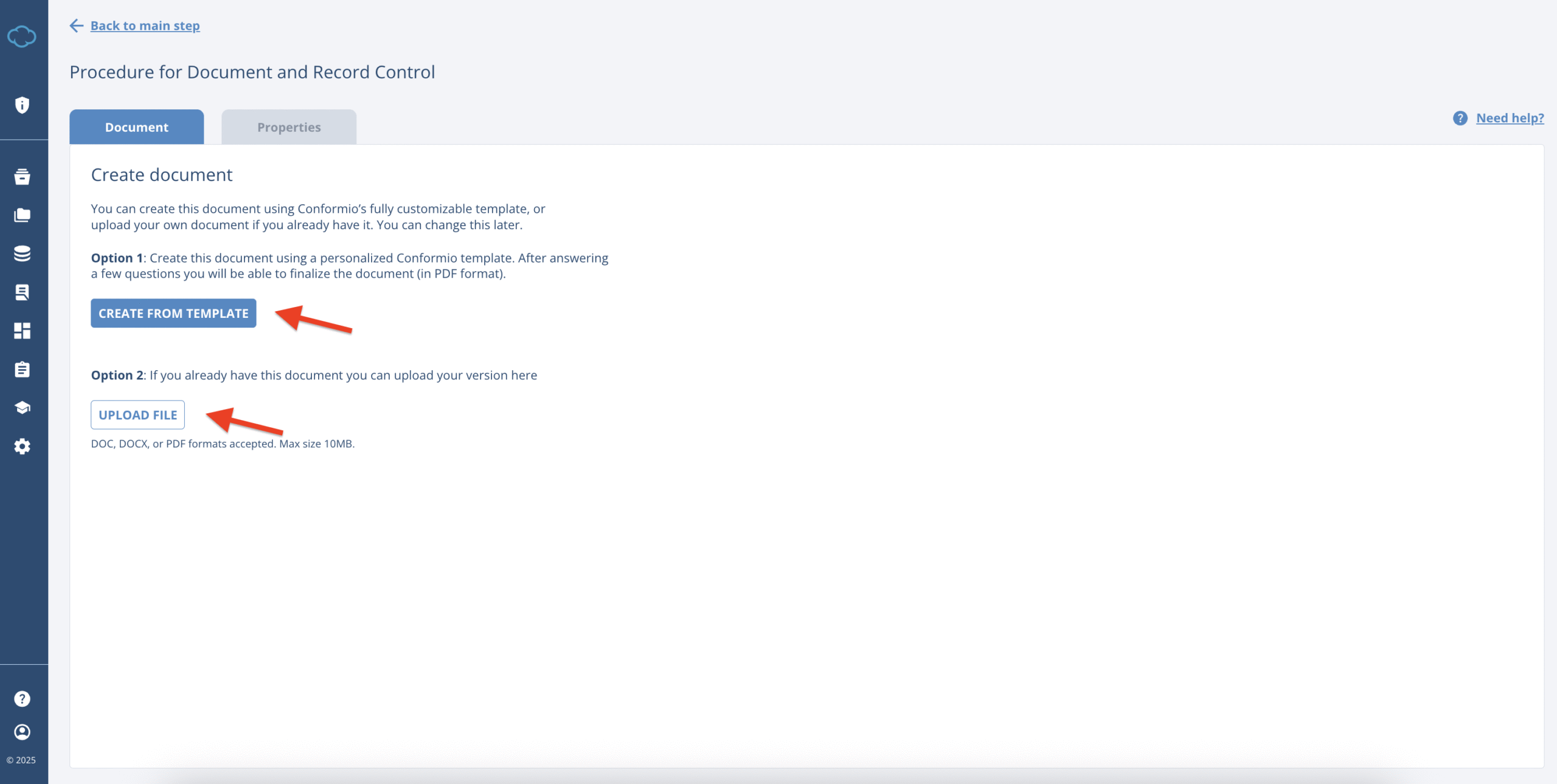 Working with Documents in Conformio Working with Documents in Conformio - Advisera Help Center