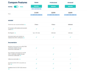 Subscription & Payments Subscription & Payments - Advisera Help Center